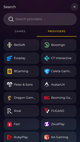 Spins House Casino Game Developers