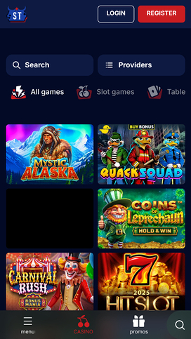 SpinTexas Casino Games
