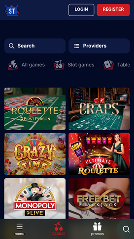 SpinTexas Casino Live Dealer