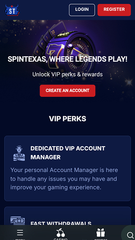 SpinTexas Casino VIP Program