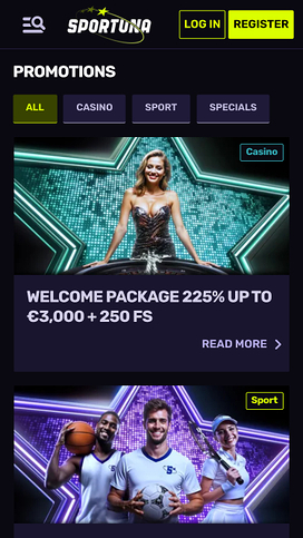 Sportuna Mobile Promotions