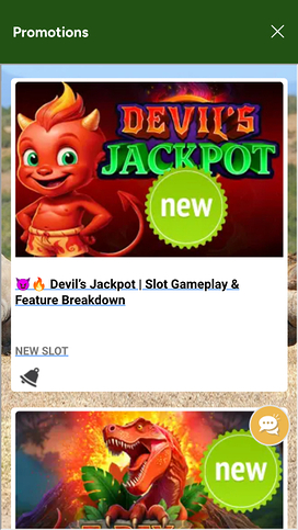 Springbok Casino Mobile Promotions