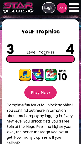 Star Slots Trophies Mobile