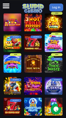 Juegos móviles de Stupid Casino