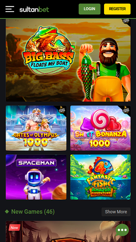 Sultanbet Casino Mobile Games