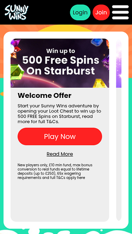 Sunny Wins Mobile Promotions