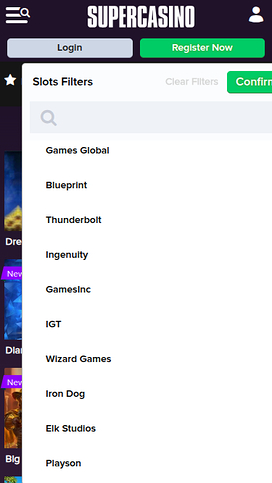 SuperCasino Mobile Game Developers