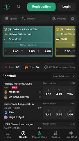 Tether Bet Casino Mobile Sports