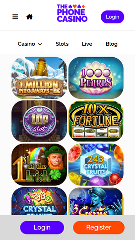 The Phone Casino Mobile Games