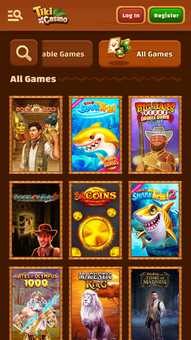 Tiki Casino Mobile Games