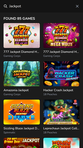 TikTakBet Casino Mobile Jackpot