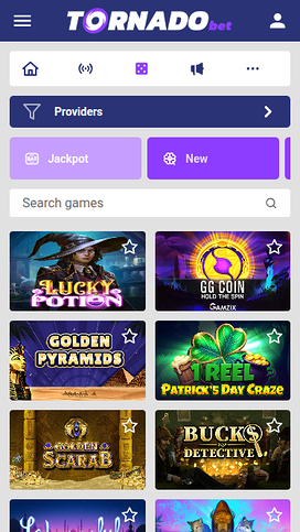 Tornadobet Casino Mobile Jackpot