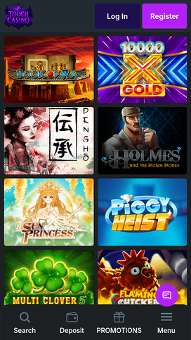 Touch Casino Mobile Games