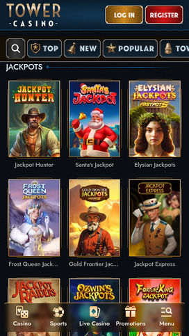 Tower Casino Mobile Jackpot
