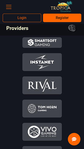 Tropica Casino Mobile Game Developers