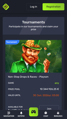 Turbo Casino Mobile Tournaments