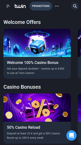 Twin Casino Mobile Promotions