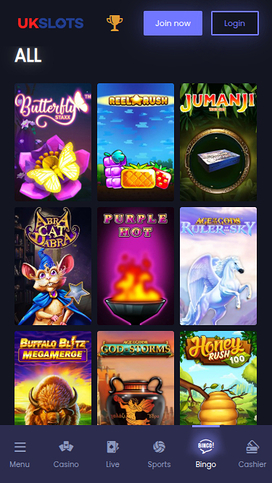 UK Slots Casino Mobile Games