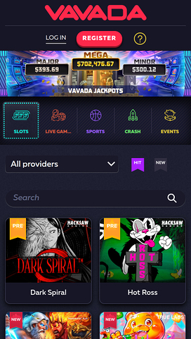 Vavada Casino Mobile Jackpot