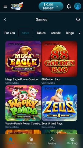 Vegas Palms Casino Mobile Games
