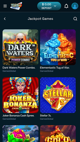 Vegas Palms Casino Mobile Jackpot