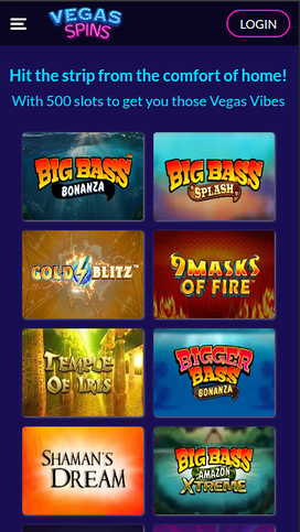 Vegas Spins Casino Mobile Games