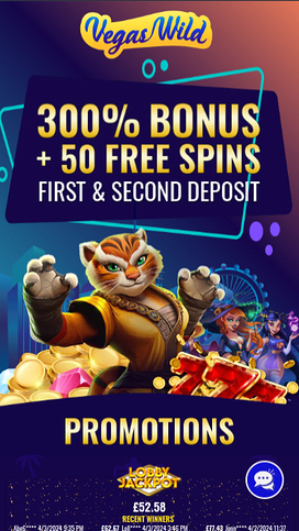 Vegas Wild Casino Mobile Promotions