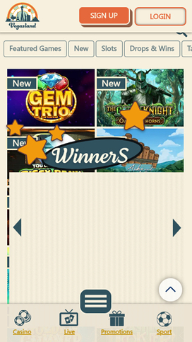 VegasLand Casino Mobile Games