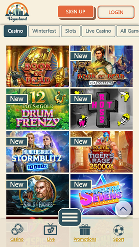 VegasLand Casino Mobile Games