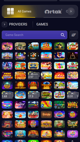 VegasNova Casino Mobile Games