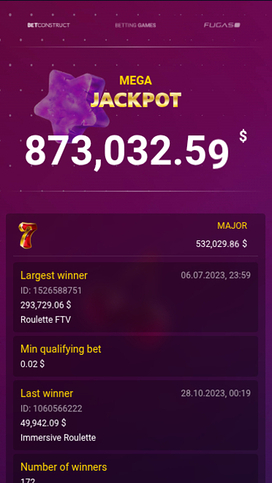 VegasNova Casino Mobile Jackpot