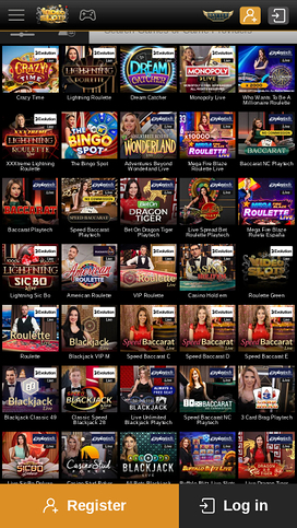 Videoslots Casino Mobil Live Dealer