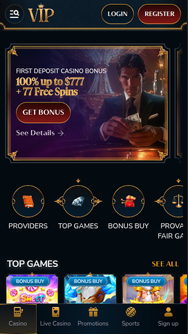 VIP Casino Mobile Games