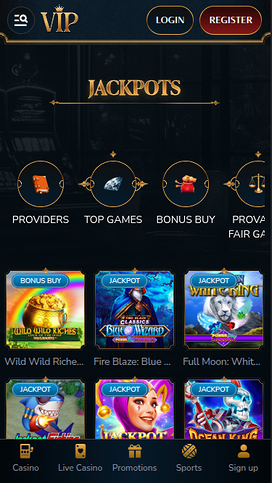 VIP Casino Mobile Jackpot