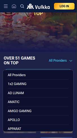 Vulkka Casino Mobile Game Developers