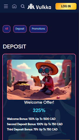 Vulkka Casino Mobile Promotions