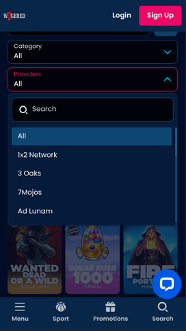 Wagered Casino Mobile Game Developers