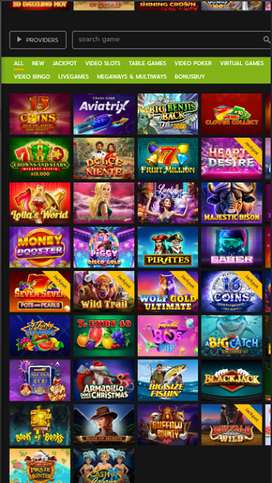 WCasino Online Mobile Games