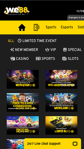 we88 casino promotions mobile