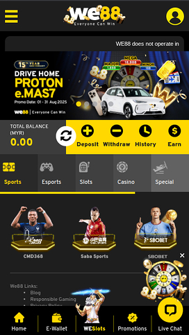 we88 casino sports mobile