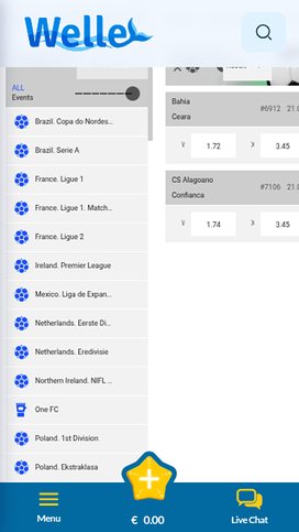 Welle Casino Mobile Sport