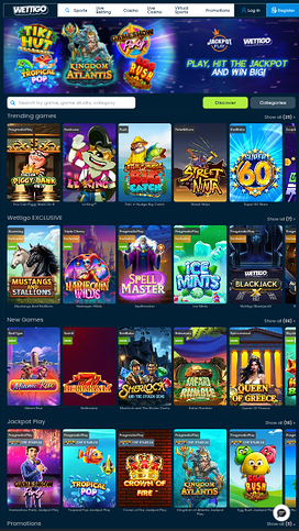 Wettigo Casino Mobile Games