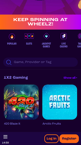 Wheelz Casino Mobile Game Developers