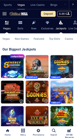 William Hill Casino Mobile Jackpot