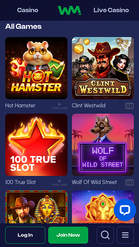 Juegos móviles de Winmaker Casino