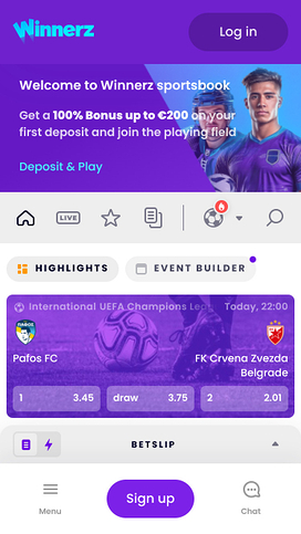 Winnerz Casino Mobile Sports