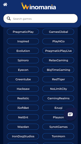 WinOMania Casino Mobile Game Developers