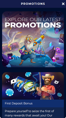 WinOMania Casino Mobile Promotions