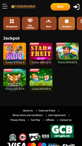 Winorama Casino Mobile Jackpot