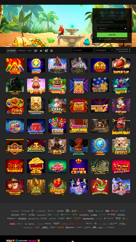 WinOui Casino Mobile Homepage